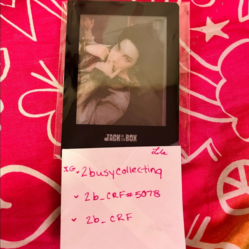 BTS JHOPE JACK IN THE BOX POB PCS (HORIZONTAL VERSION HOLO)